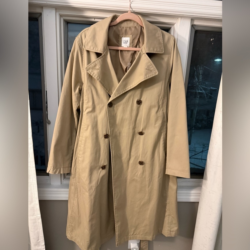 GAP Beige Classic Trench Coat
